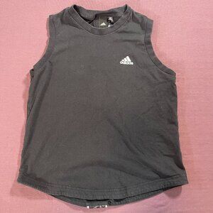 Adidas Womens Muscle Athletic Sleeveless Tank Top in Black - Size XS